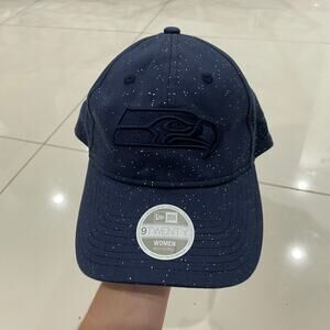 New Era womens Seattle seahawks glitter hat